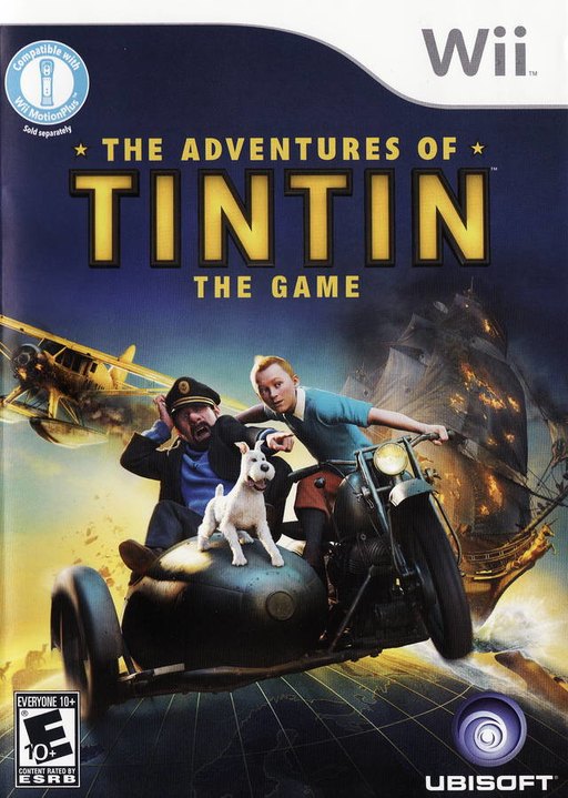 The Adventures of Tintin_ The Game box art