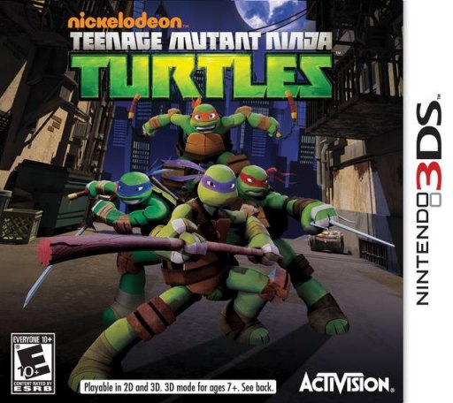 Nickelodeon Teenage Mutant Ninja Turtles box art