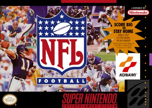 NFL Football box art