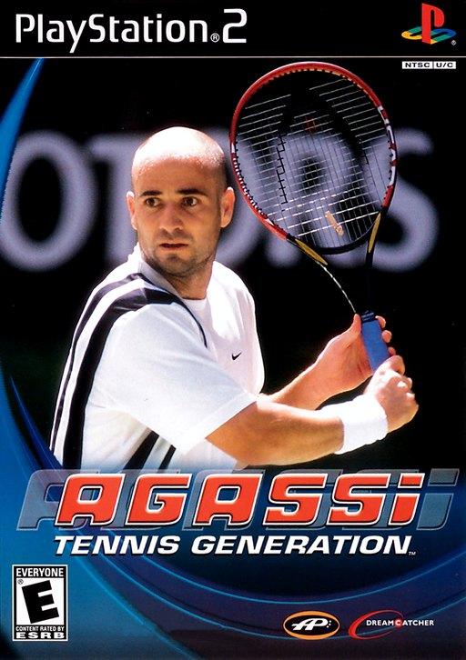 Agassi Tennis Generation box art