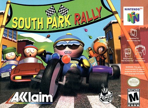 South Park Rally box art