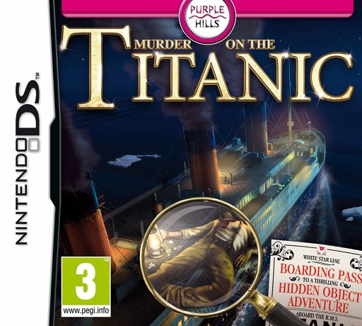 Murder on the Titanic box art