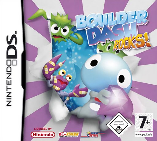 Boulder Dash: Rocks! box art