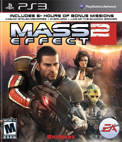 Mass Effect 2 box art