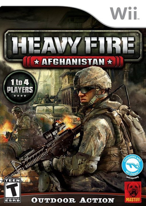 Heavy Fire_ Afghanistan box art