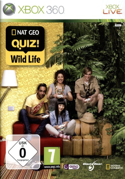 Nat Geo Quiz! Wild Life box art