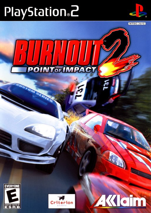Burnout 2: Point of Impact box art
