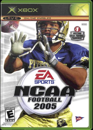 NCAA Football 2005 box art