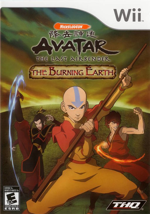 Avatar_ The Last Airbender: The Burning Earth box art