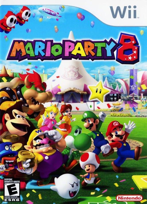 Mario Party 8 box art
