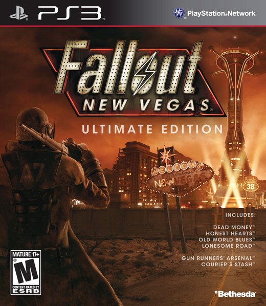 Fallout: New Vegas Ultimate Edition box art