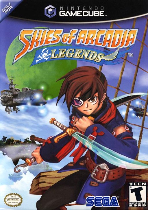Skies of Arcadia Legends box art