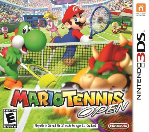 Mario Tennis Open box art