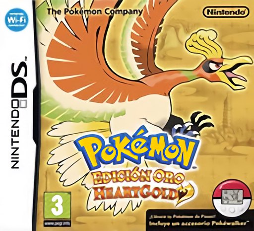 Pokemon: Edicion Oro HeartGold box art