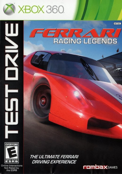 Test Drive: Ferrari Racing Legends box art