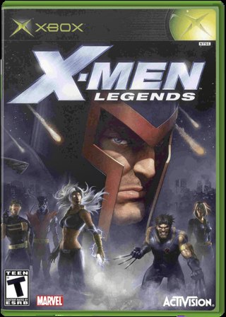 X-Men Legends box art