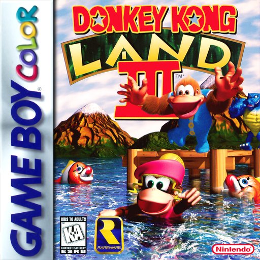 Donkey Kong Land III DX box art