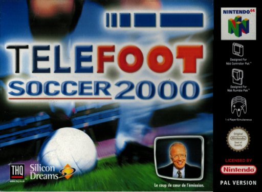 Telefoot Soccer 2000 box art