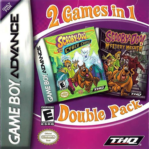 2 Games in 1 Double Pack: Scooby-Doo and the Cyber Chase / Scooby-Doo!: Mystery Mayhem box art