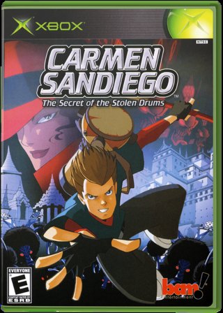 Carmen Sandiego: The Secret of The Stolen Drums box art