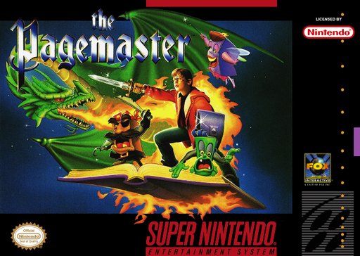 The Pagemaster box art