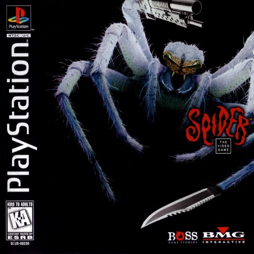 Spider: The Video Game box art
