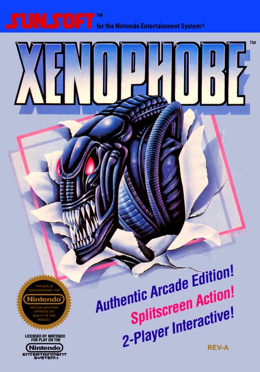 Xenophobe box art