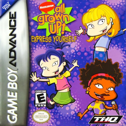 All Grown Up! Express Yourself box art