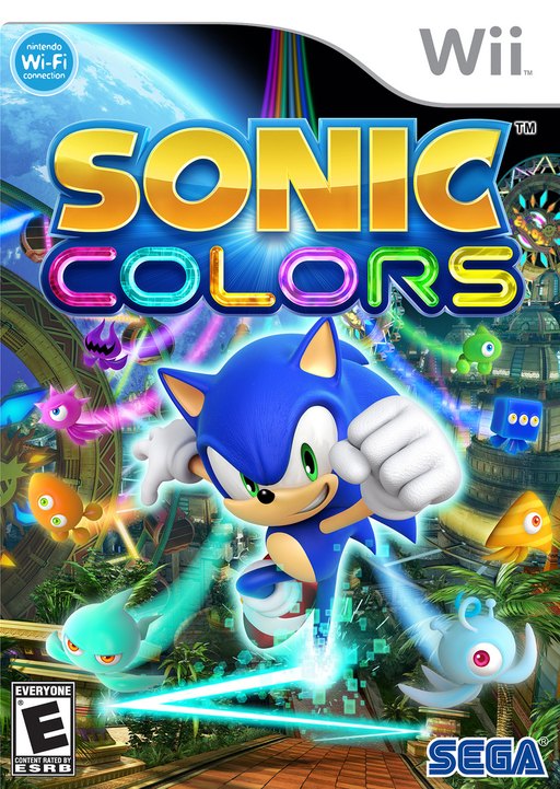 Sonic Colors box art