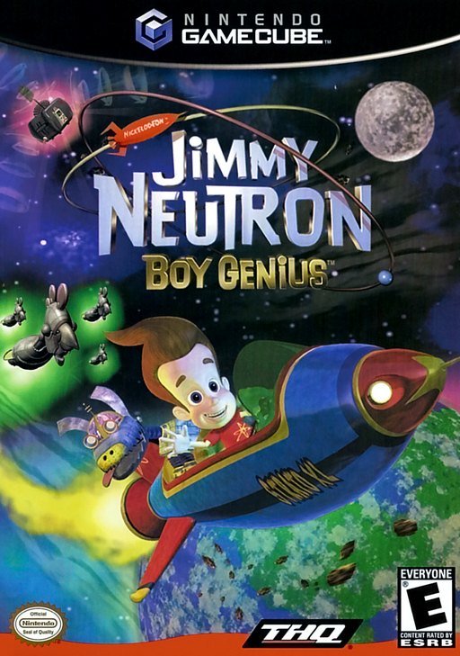 Nickelodeon Jimmy Neutron: Boy Genius box art