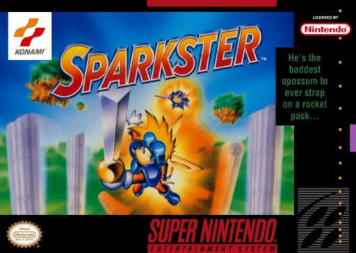 Sparkster box art
