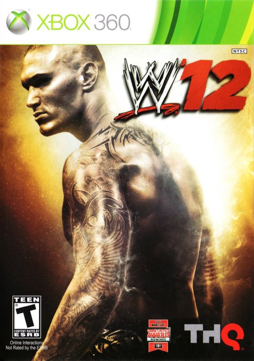 WWE '12 box art