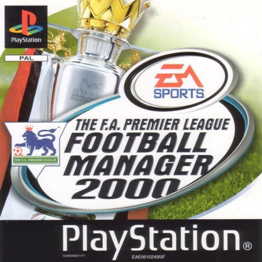 The F.A. Premier League Football Manager 2000 box art