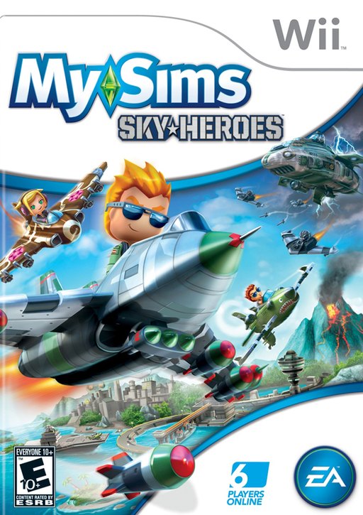MySims Sky Heroes box art