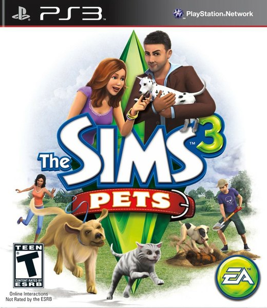 The Sims 3: Pets box art