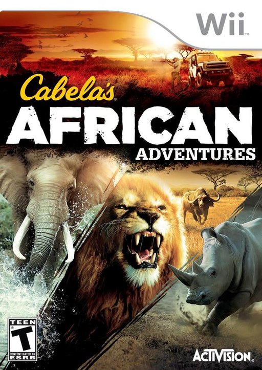 Cabela's African Adventures box art