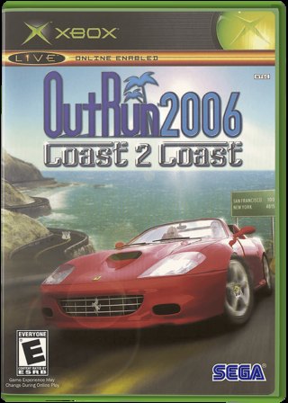 OutRun 2006: Coast 2 Coast box art