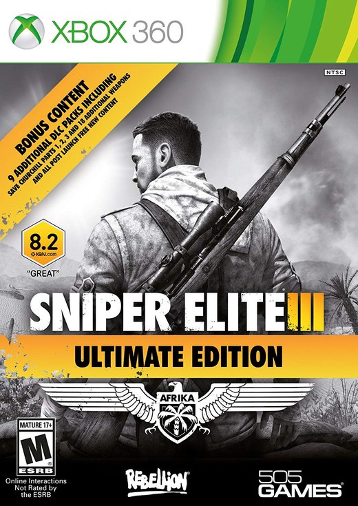 Sniper Elite III: Ultimate Edition box art