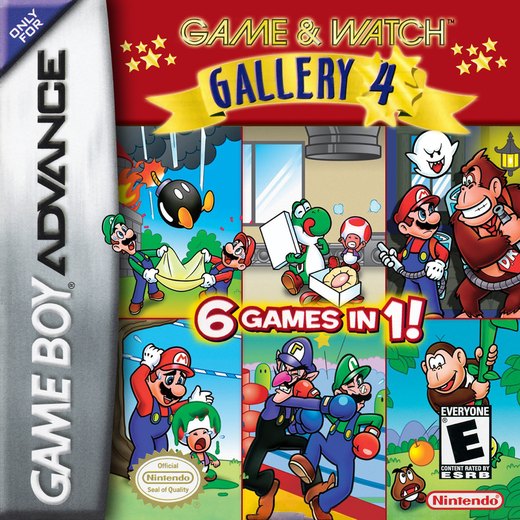 Game & Watch Gallery 4 box art
