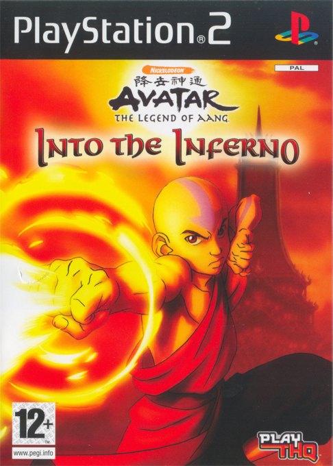Nickelodeon Avatar: The Legend of Aang: Into the Inferno box art