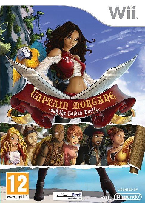 Captain Morgane and the Golden Turtle box art