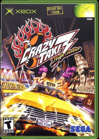 Crazy Taxi 3: High Roller box art