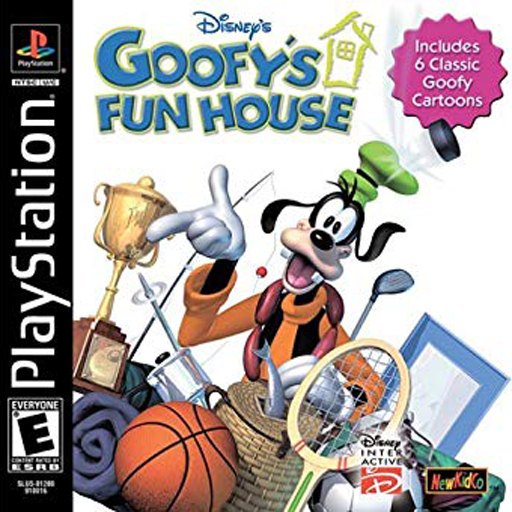 Disney's Goofy's Fun House box art