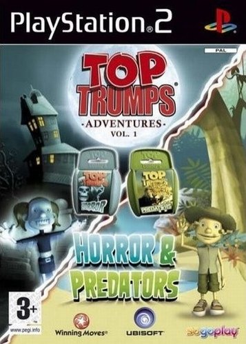 Top Trumps Adventures Vol. 1: Horror _ Predators box art