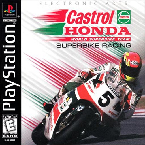 Castrol Honda Superbike Racing box art