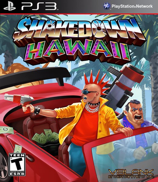 Shakedown: Hawaii box art