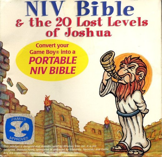 NIV Bible & the 20 Lost Levels of Joshua box art