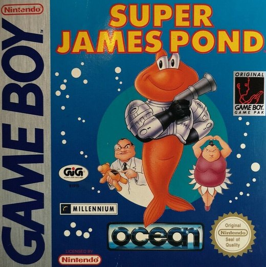 Super James Pond box art