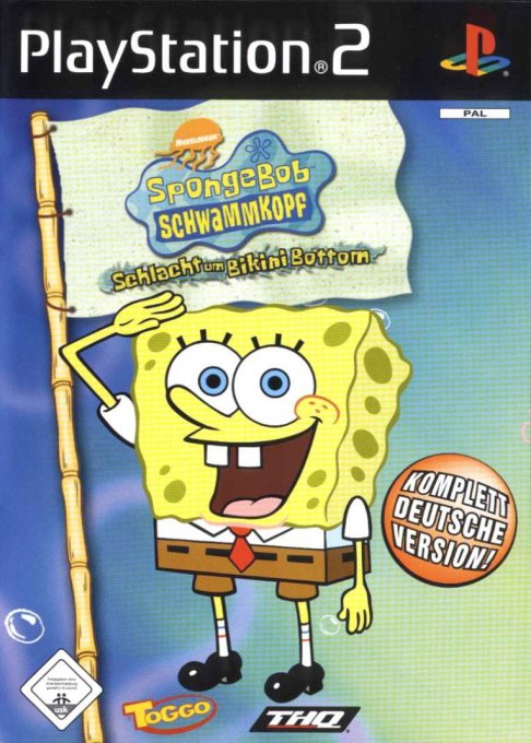 Nickelodeon SpongeBob Schwammkopf: Schlacht um Bikini Bottom box art