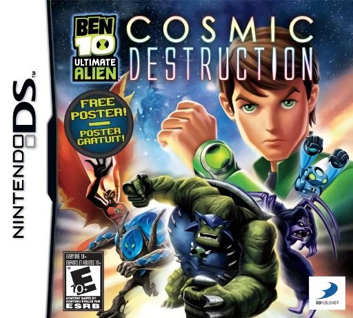 Ben 10: Ultimate Alien: Cosmic Destruction box art